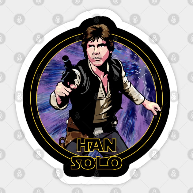 The smuggler Sticker by Art And Soul